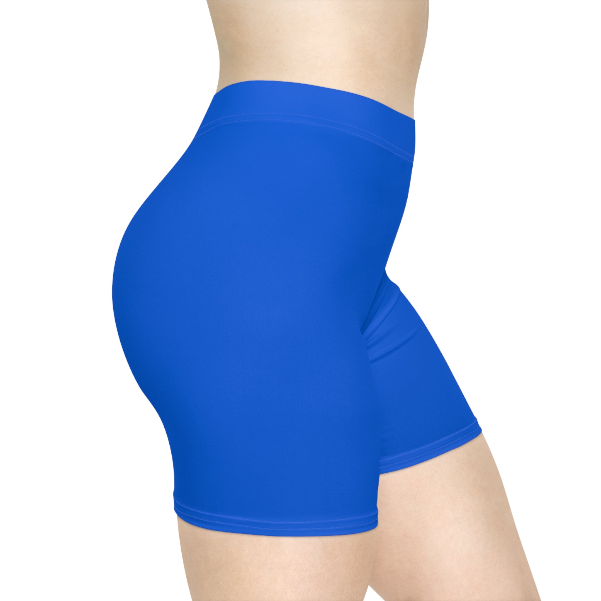 Women's Biker Shorts | Royal Blue Compression Activewear