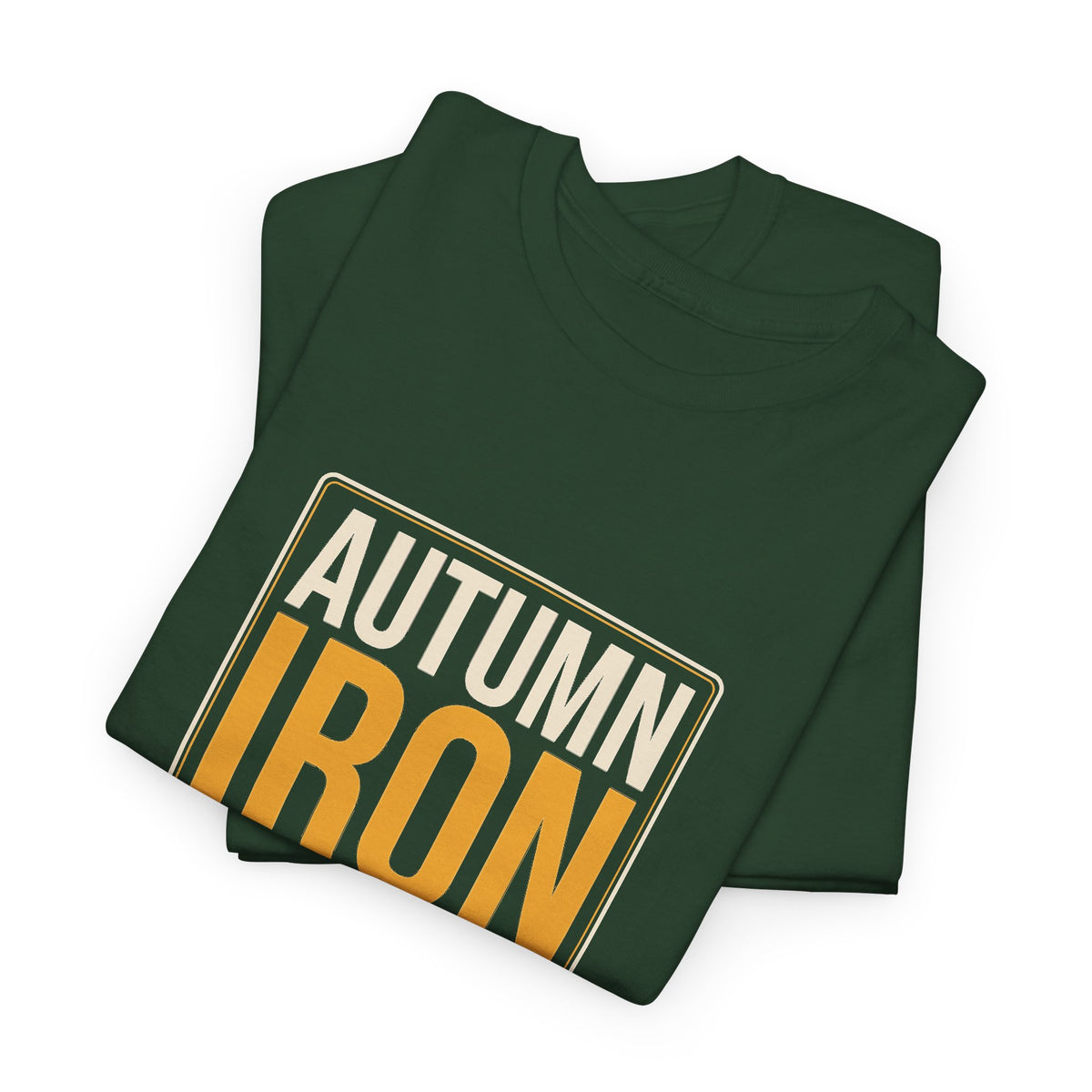Autumn Iron | Men's Graphic Gym T-Shirt