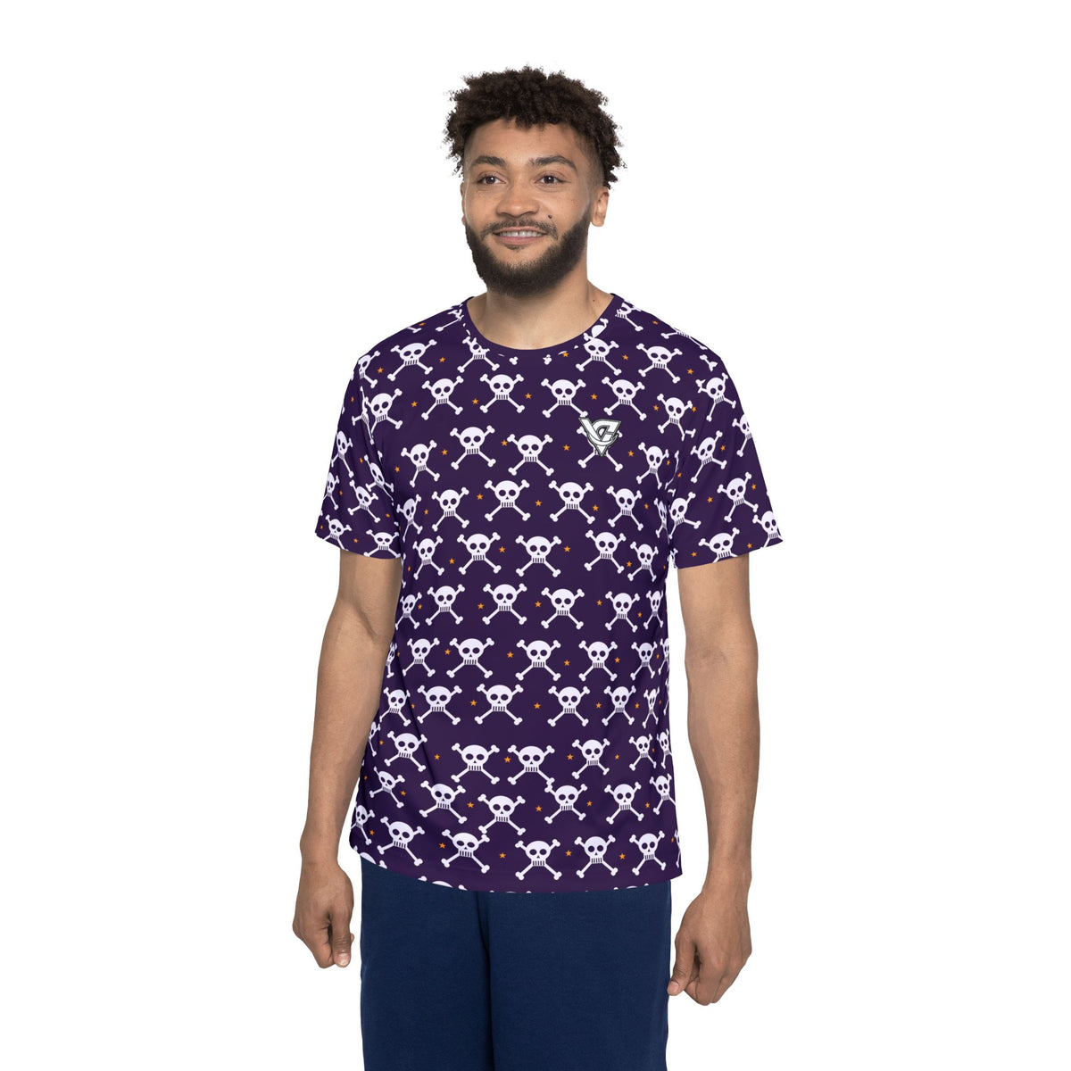 Halloween Hocus Pocus Skull & Crossbones Multipurpose Athletic Shirt