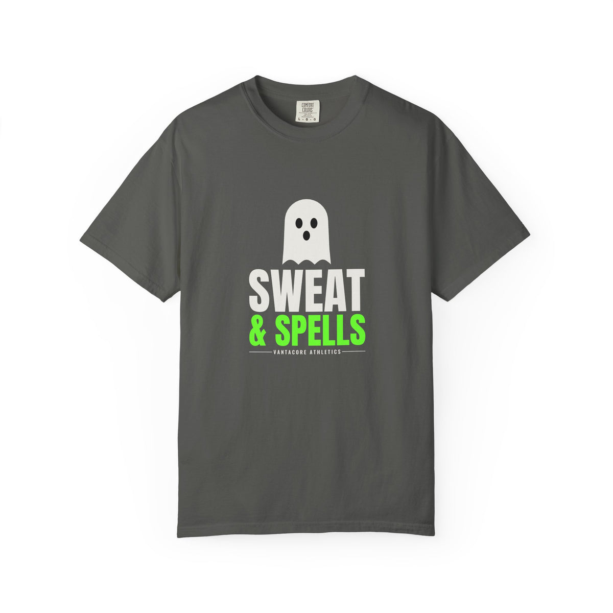 Sweat & Spells | Women's Halloween Garment-Dyed Graphic Tee