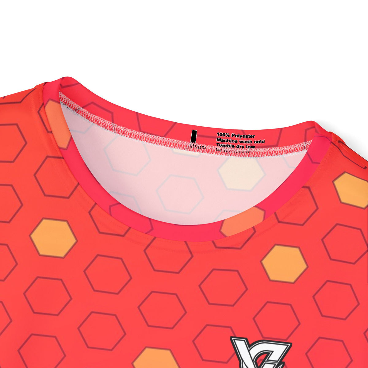 Soccer Sunset Fade Hex Pitch Men's Sports Jersey