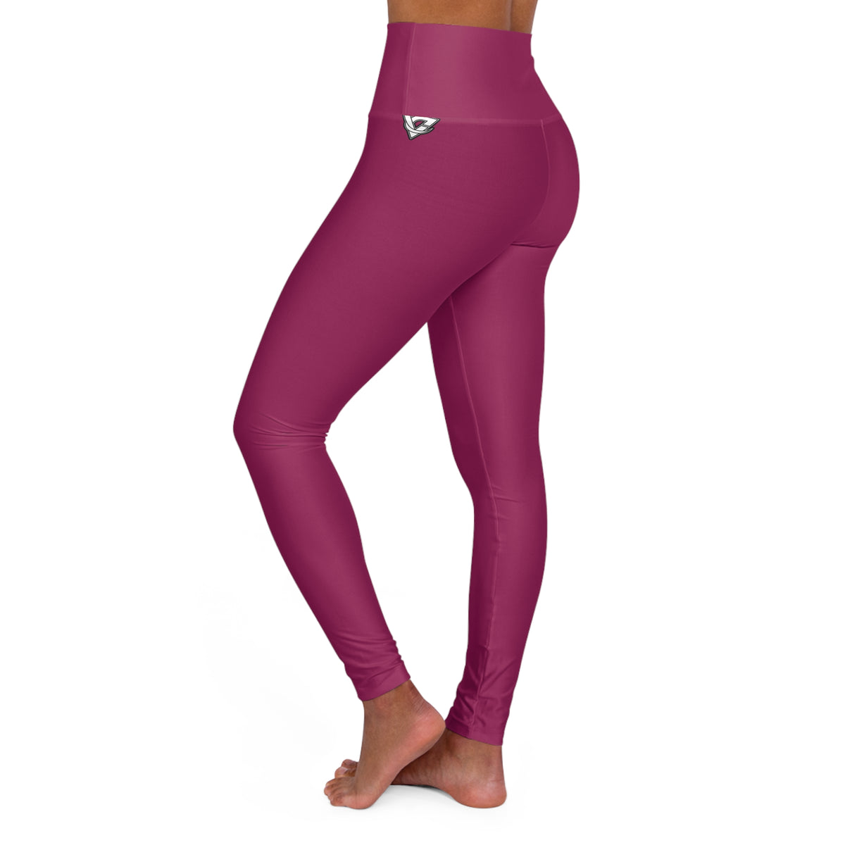 Berry Essential High-Waisted Yoga Leggings