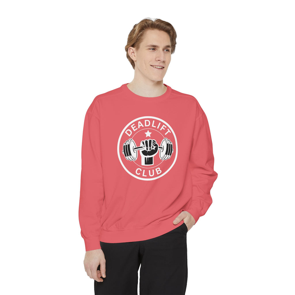 Deadlift Club Sweatshirt | Vintage Weightlifting Crewneck