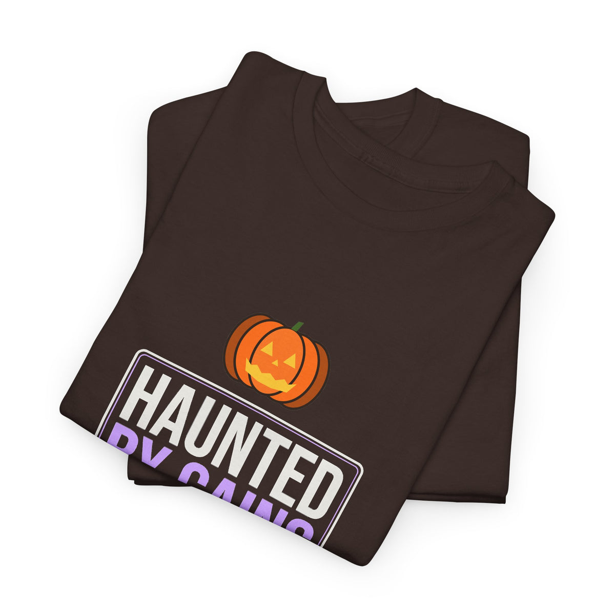 Haunted By Gains | Men's Halloween Graphic Gym T-Shirt