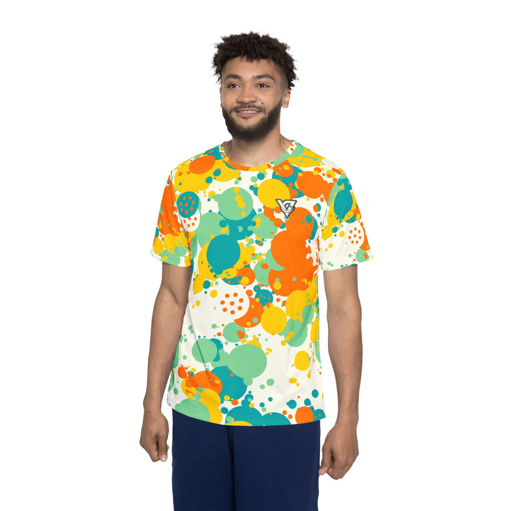 Pickleball Citrus Pop Splash Zone Men's Sports Jersey