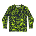 Volt Leopard Men's Long Sleeve Athletic Shirt