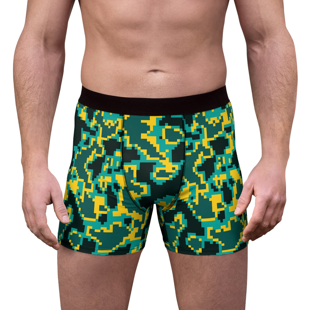 Tropic Digital Camo Men's Boxer Briefs — Performance Underwear