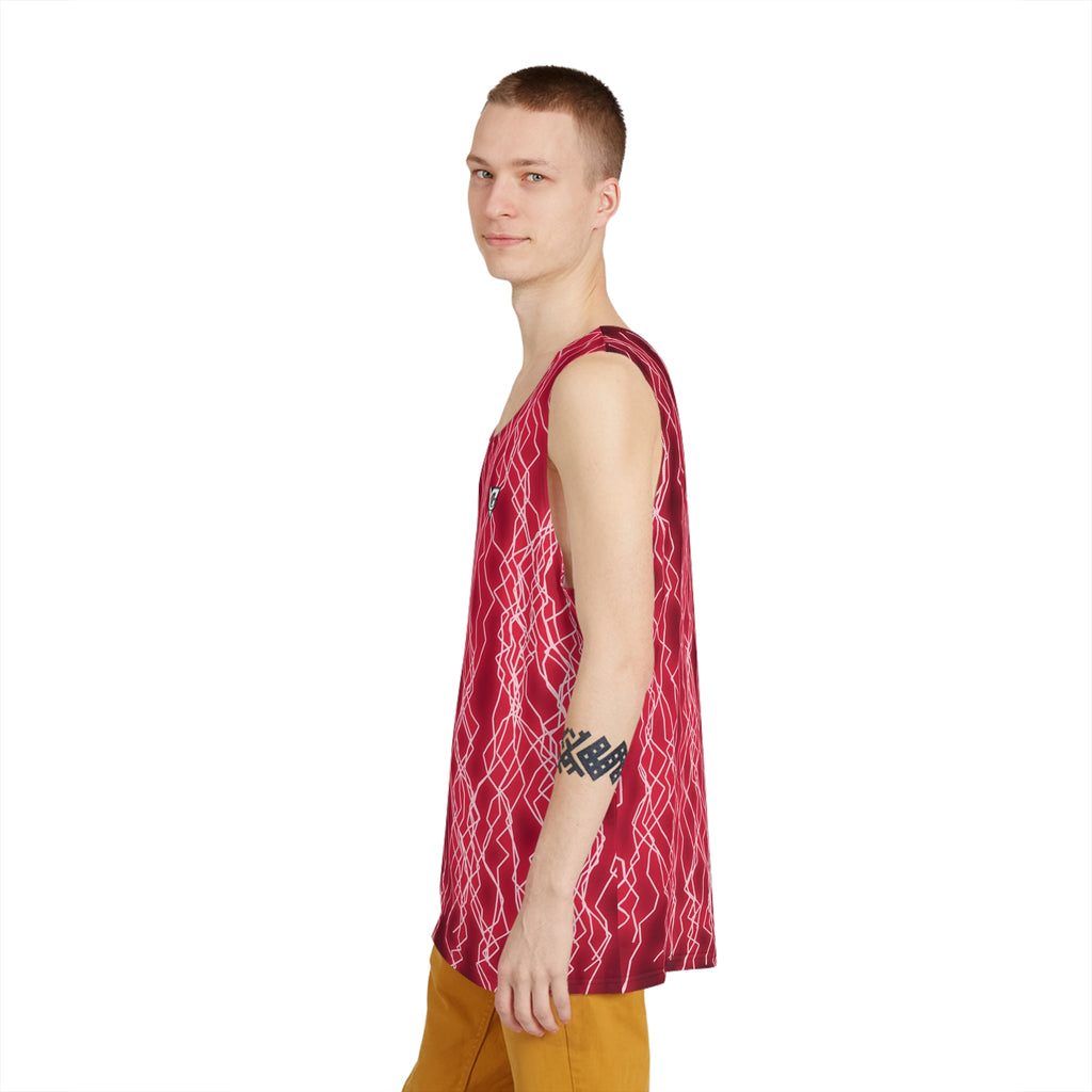 Cherry Lightning Men's Athletic Tank