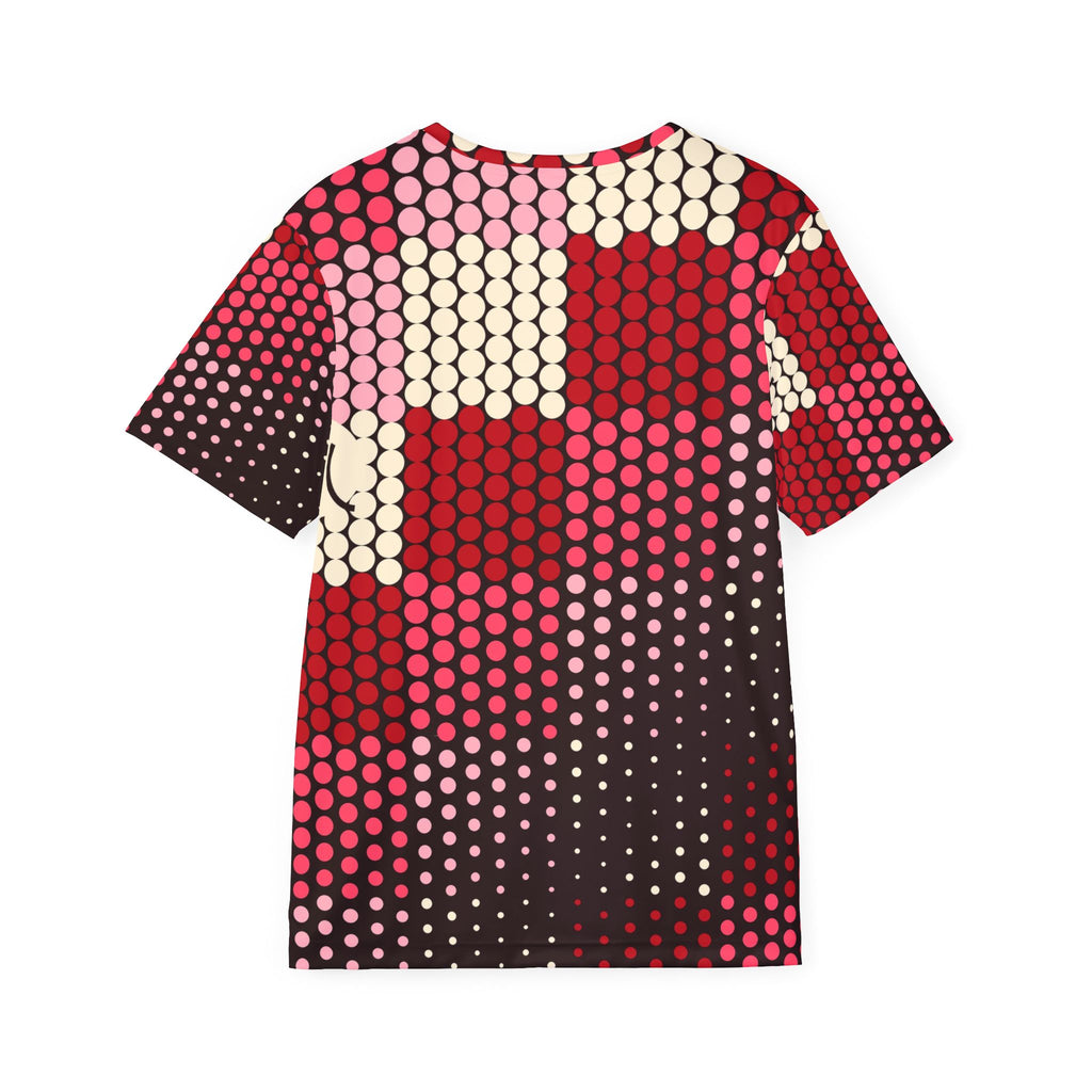 Tennis Ruby Rush Halftone Pulse Men's Sports Jersey