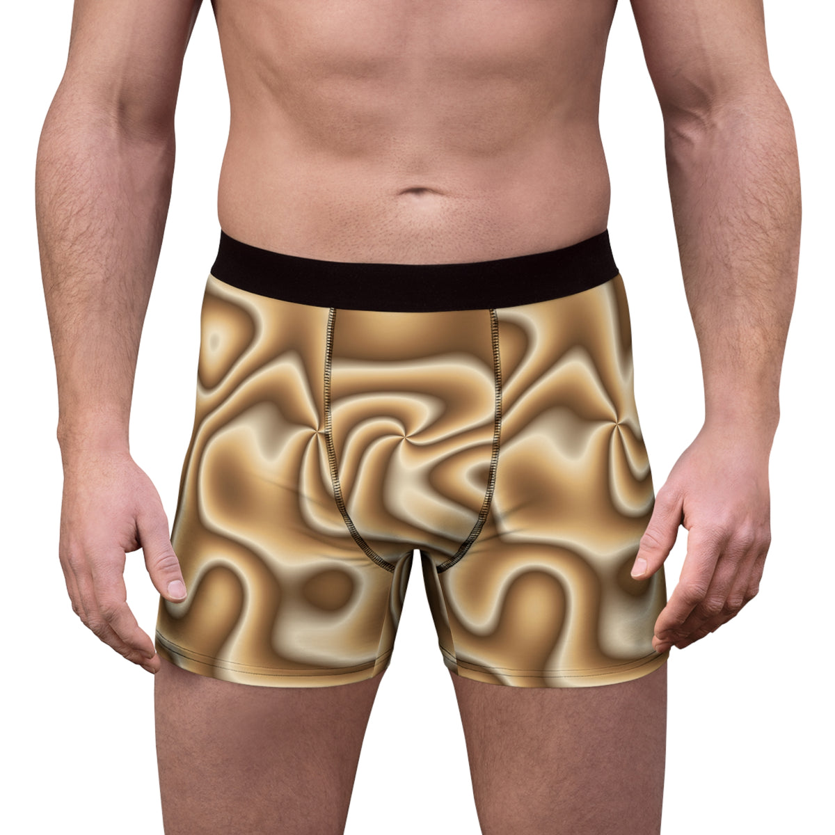 Desert Tie-Dye Men's Boxer Briefs — Performance Underwear