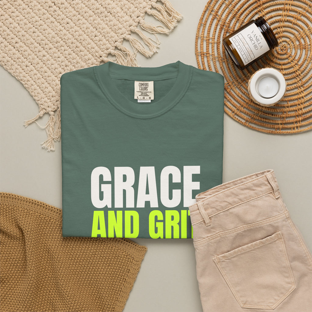 Grace And Grit | Women's Garment-Dyed Graphic Tee