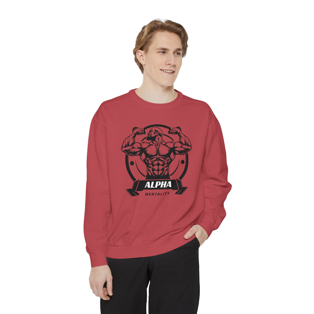 Alpha Mentality Sweatshirt | Muscular Gym Crewneck
