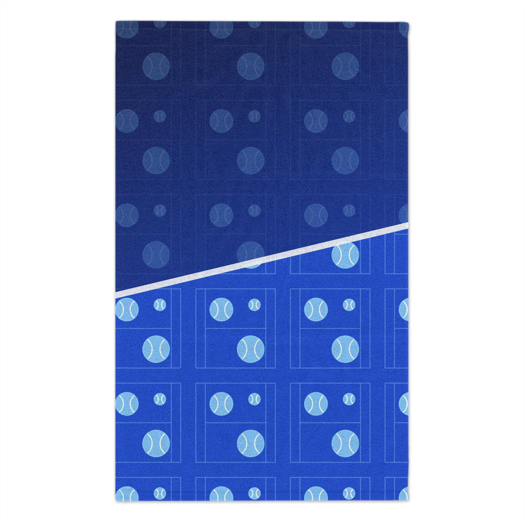 Tennis Royal Ice Baseline Seam Rally Towel
