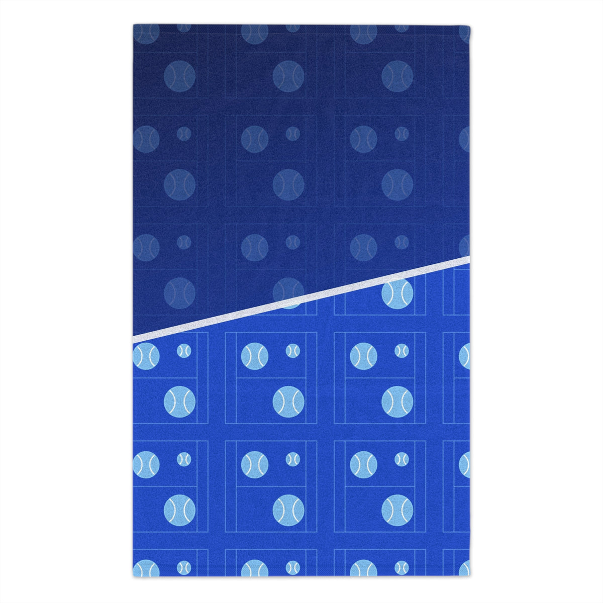 Tennis Royal Ice Baseline Seam Rally Towel