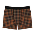 Copper Flannel Men's Boxer Briefs — Performance Underwear