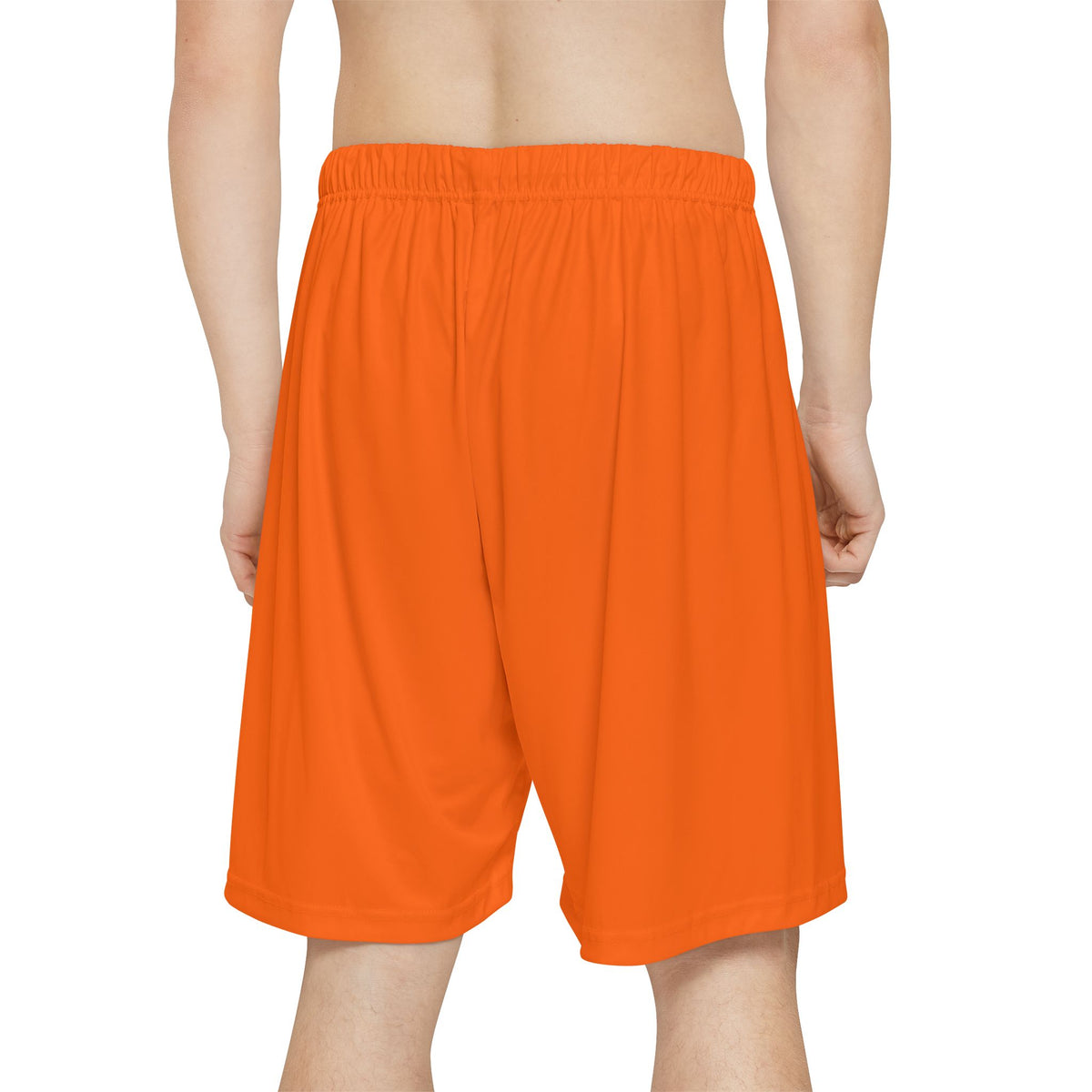 Men's Blaze Orange Essential Athletic Sports Shorts