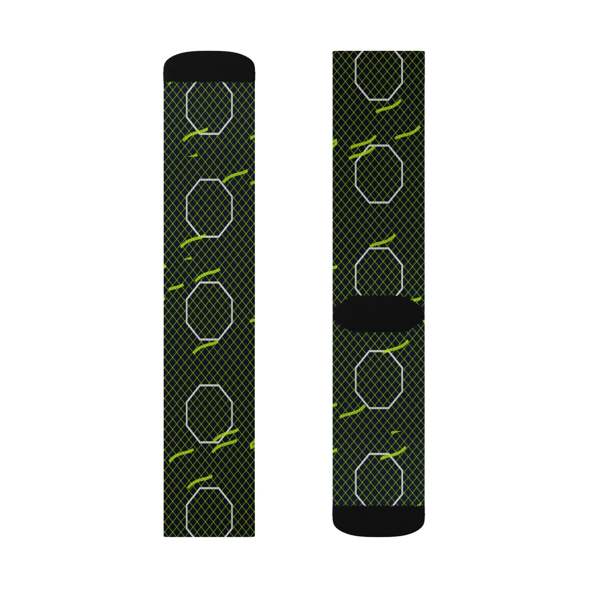 Combat Sports Volt Night Cage Mesh Athletic Crew Socks