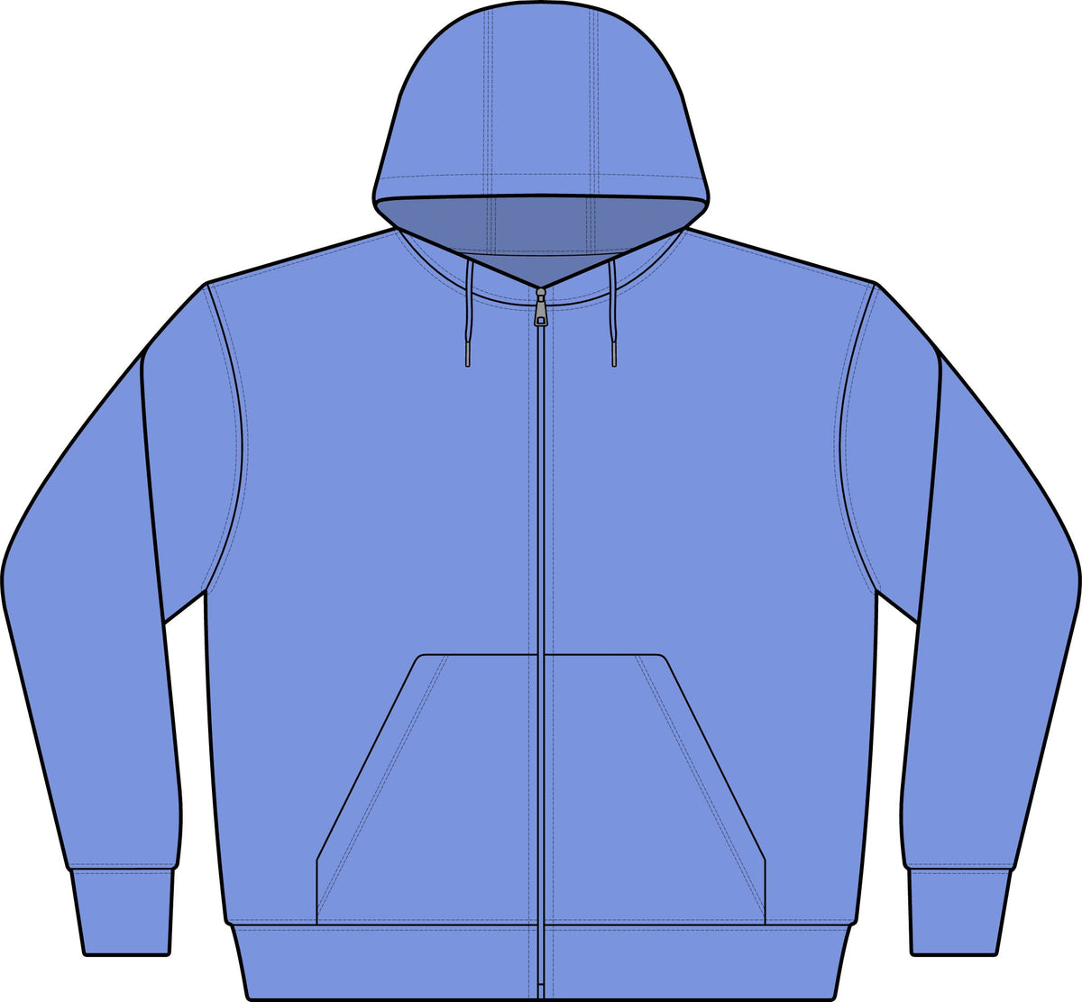 Aqua Tiger Stripe Women's Hooded Training Jacket