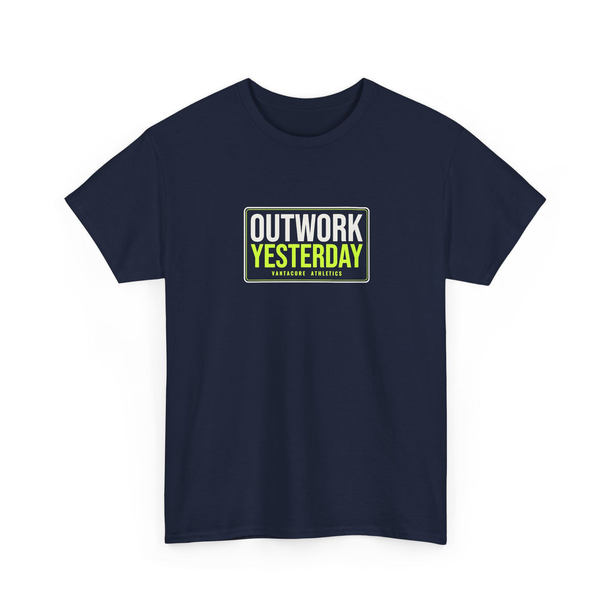 Outwork Yesterday | Men's Graphic Gym T-Shirt