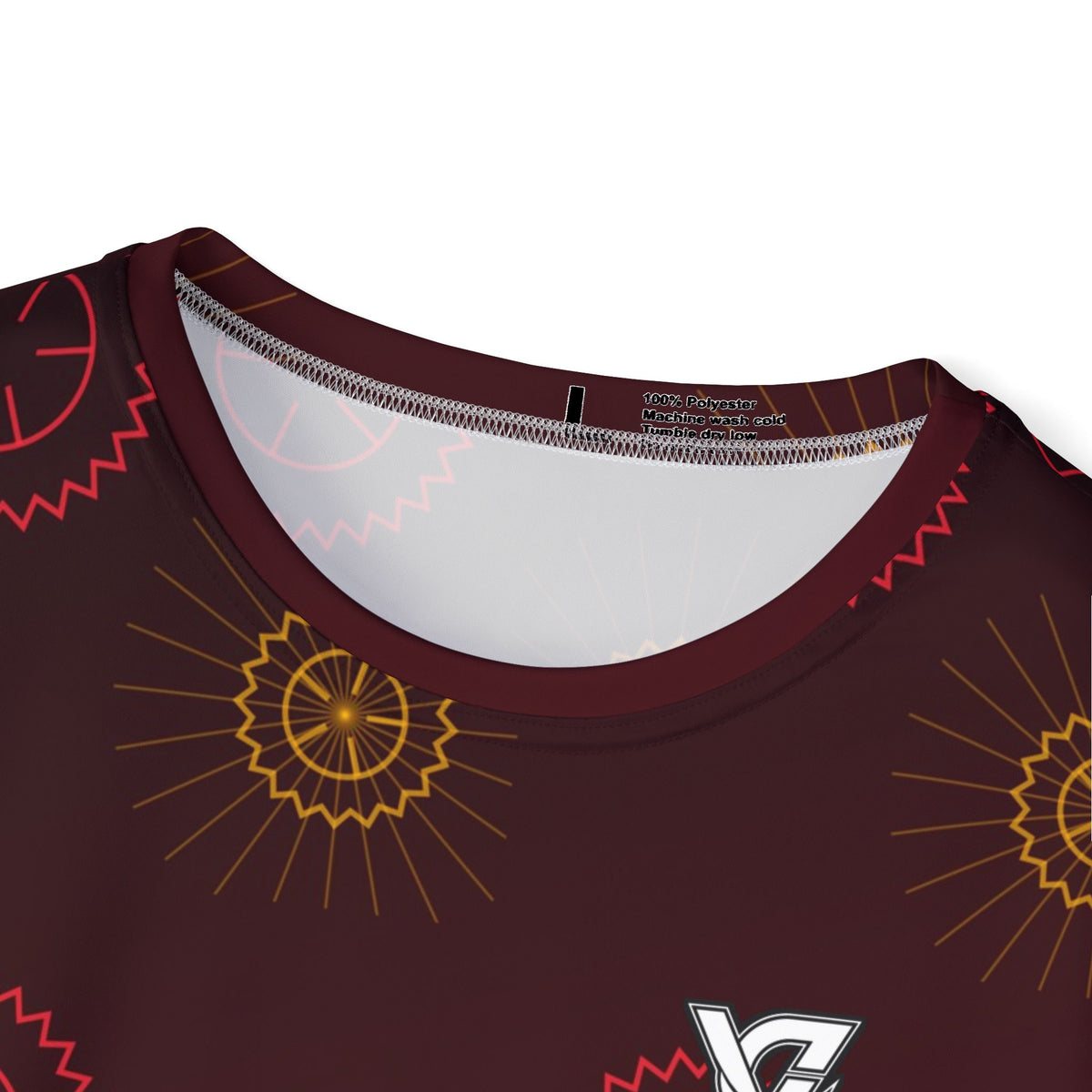 Cycling Crimson Blaze Chainring Men's Sports Jersey