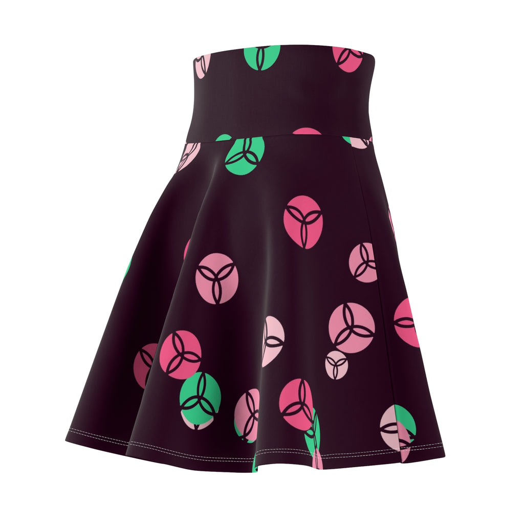 Volleyball Flamingo Fizz Icon Storm Women's Athletic Skater Skirt