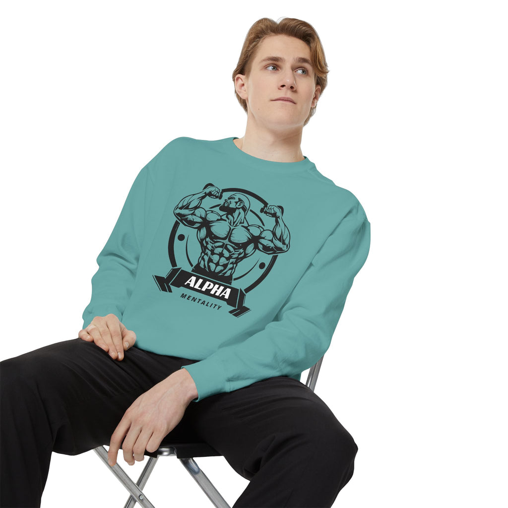 Alpha Mentality Sweatshirt | Muscular Gym Crewneck