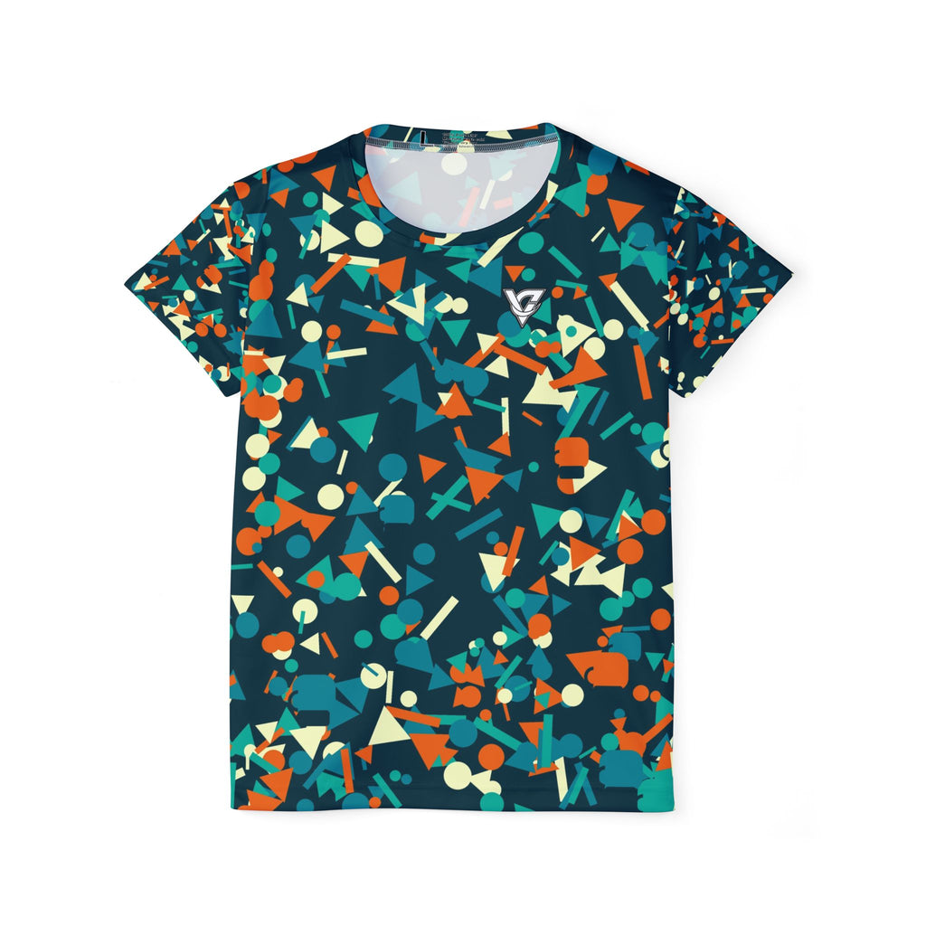 Combat Sports Peacock Confetti Pop Women's Sports Jersey