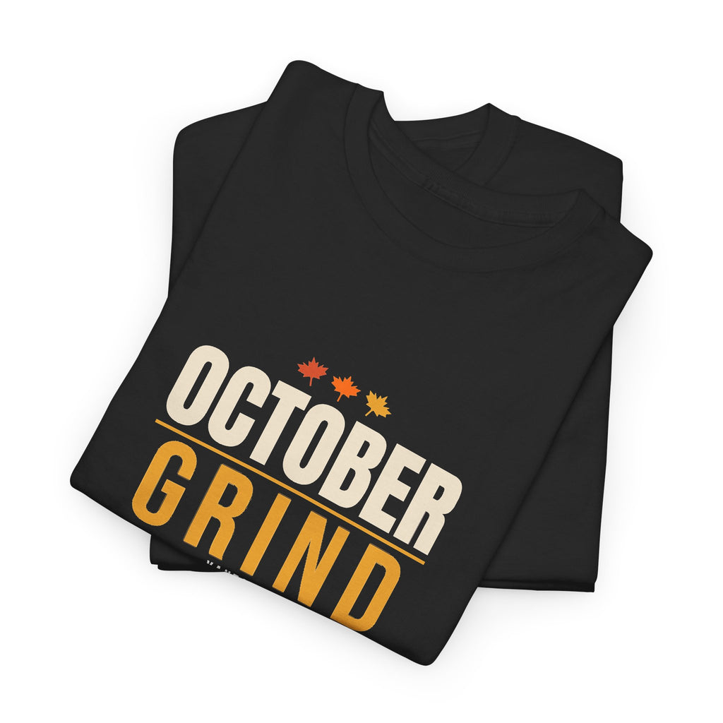 October Grind | Men's Graphic Gym T-Shirt