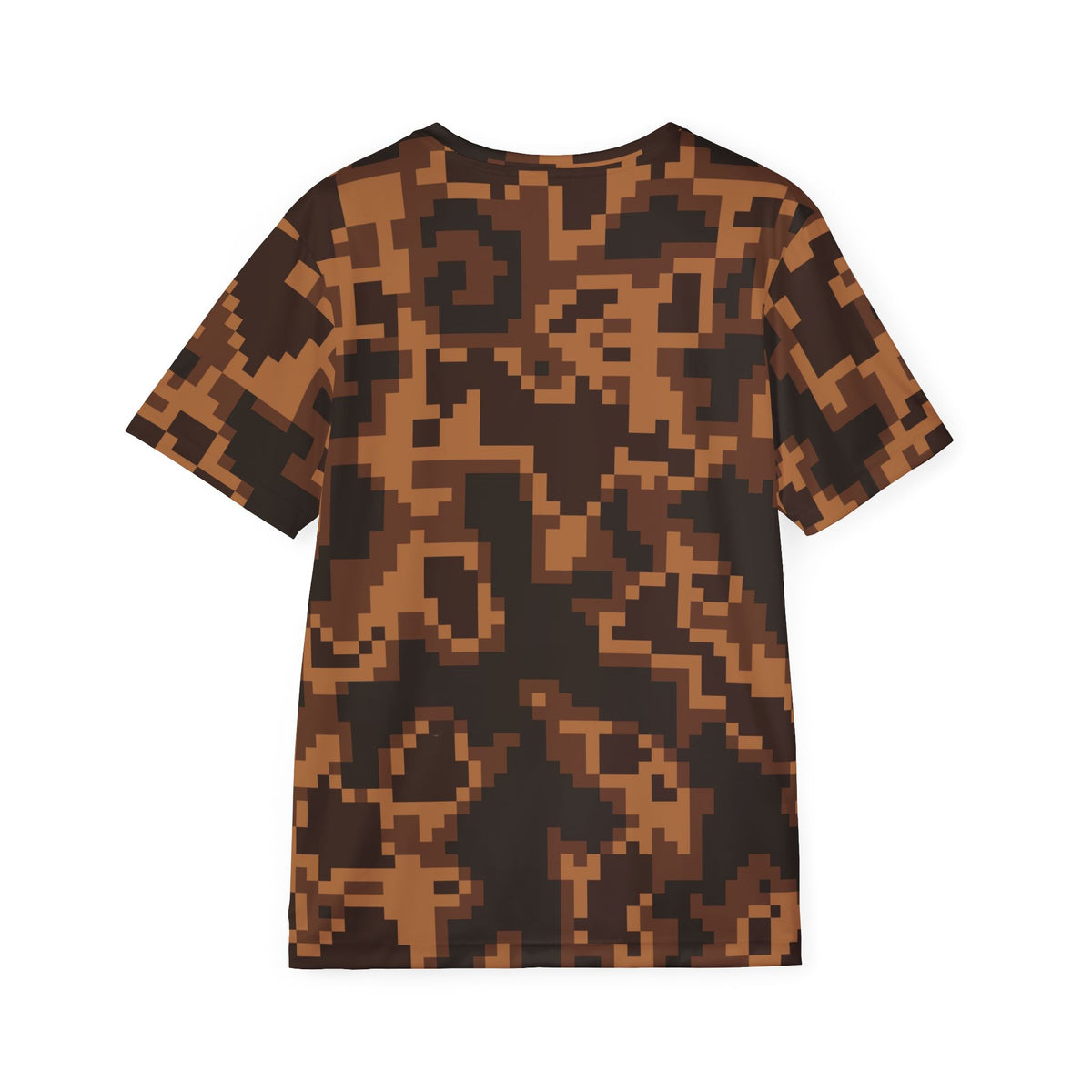 Chestnut Digital Camo Multipurpose Athletic Shirt