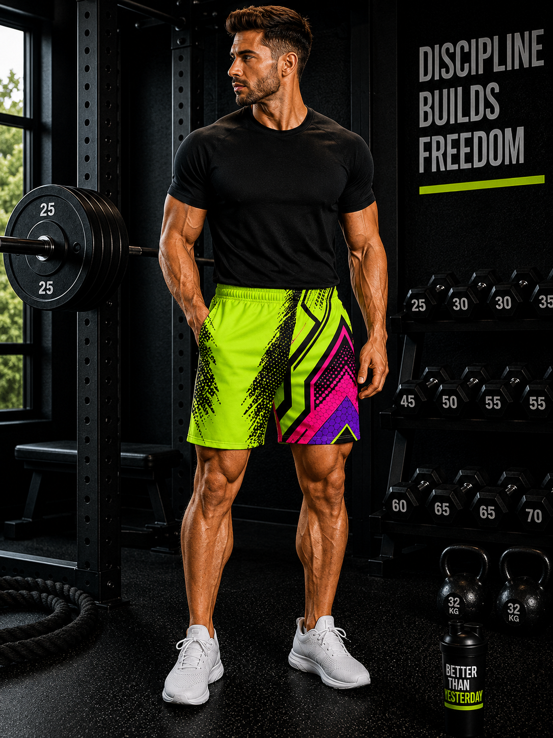 Men's Volt Fusion Athletic Multipurpose Shorts