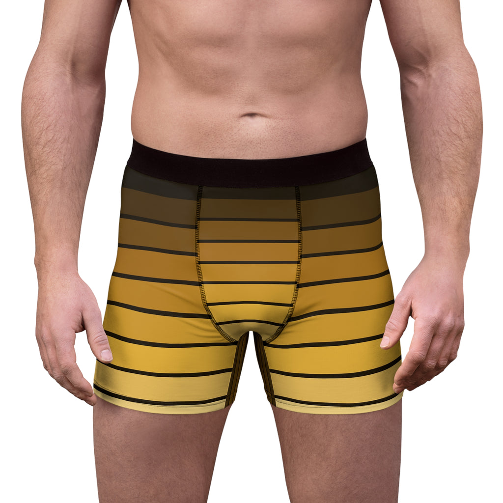Harvest Gold Horizon Men's Boxer Briefs — Performance Underwear