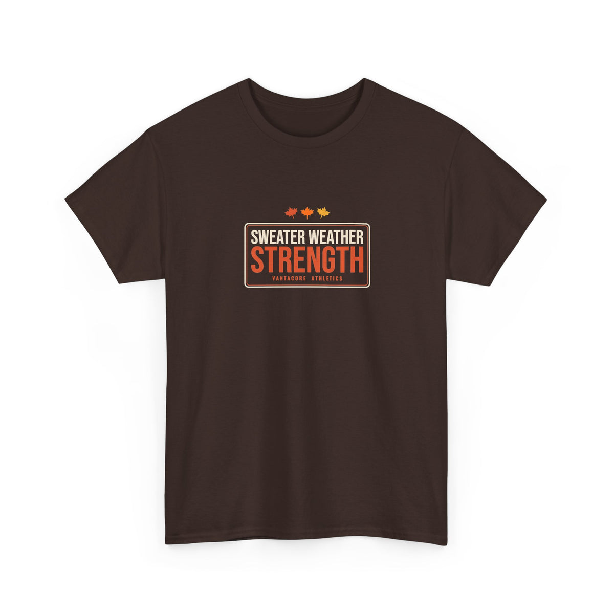 Sweater Weather Strength | Men's Graphic Gym T-Shirt