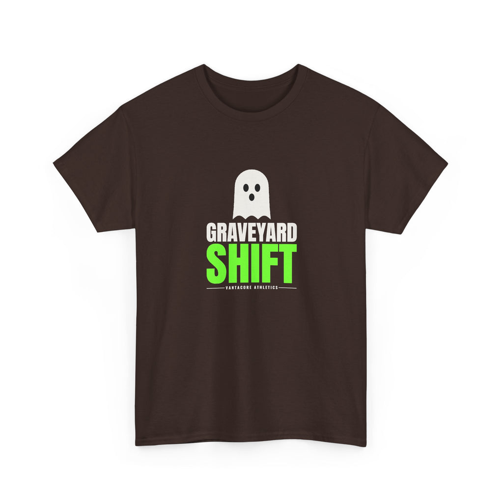Graveyard Shift | Men's Halloween Graphic Gym T-Shirt