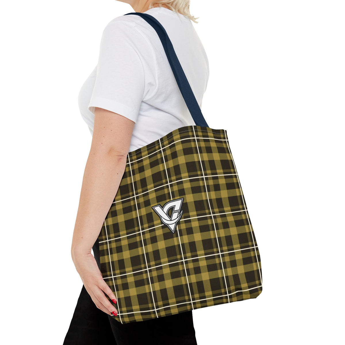Hayride Flannel Tote Bag — All-Over Print Gym & Everyday Tote