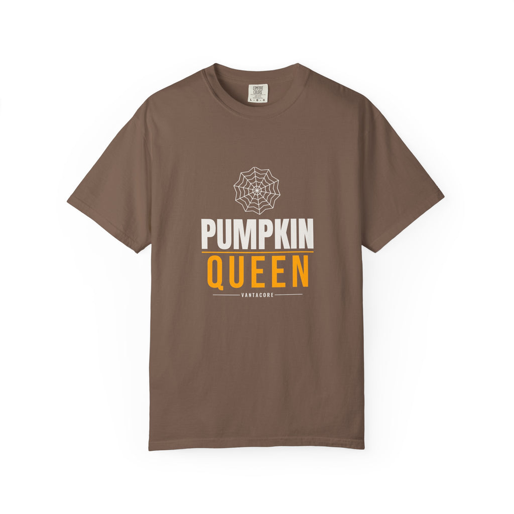 Pumpkin Queen | Women's Halloween Garment-Dyed Graphic Tee