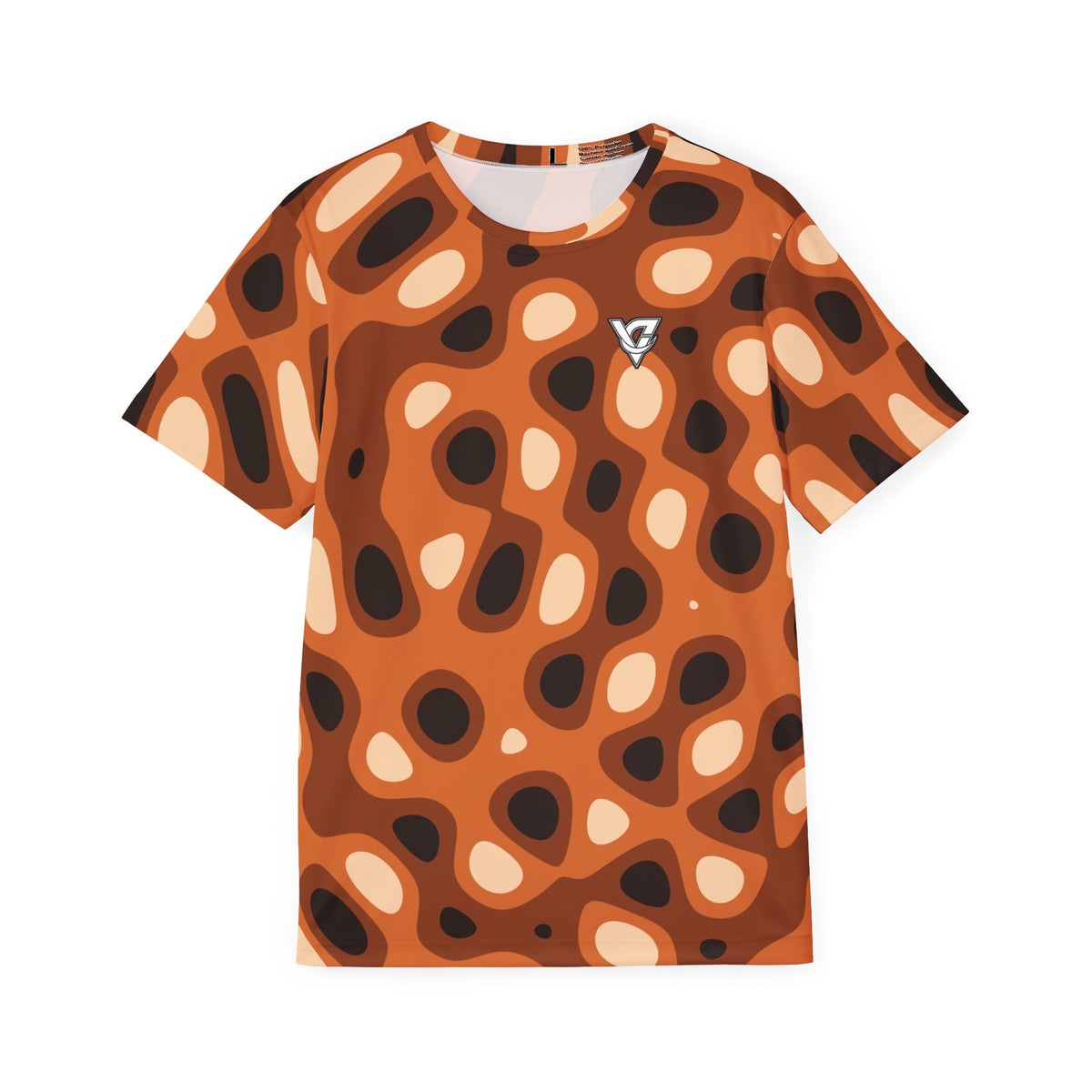Cinnamon Ripple Multipurpose Athletic Shirt