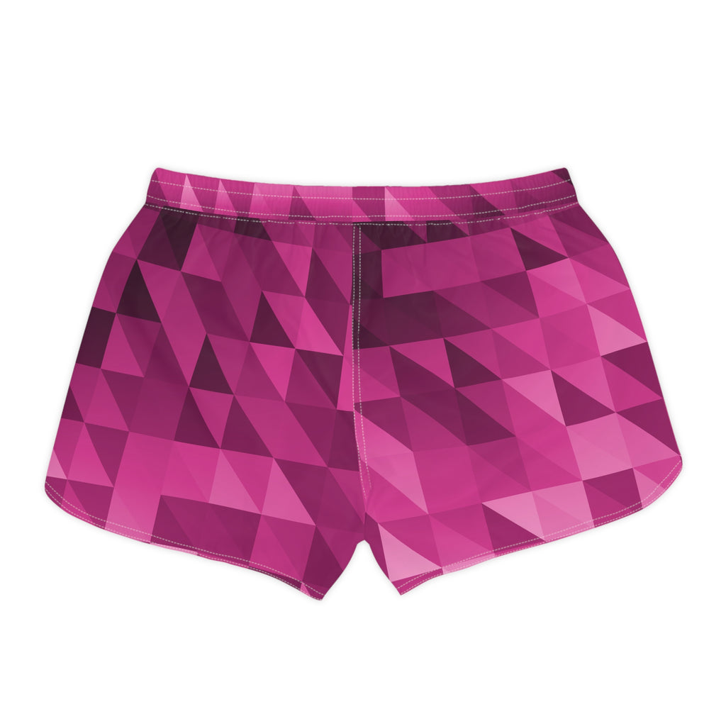 Women's Multipurpose Athletic Shorts with Pockets | Berry Low-Poly