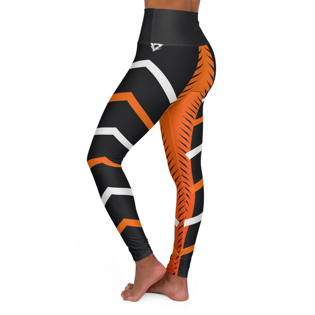 Inferno Strike High-Waisted Yoga Leggings