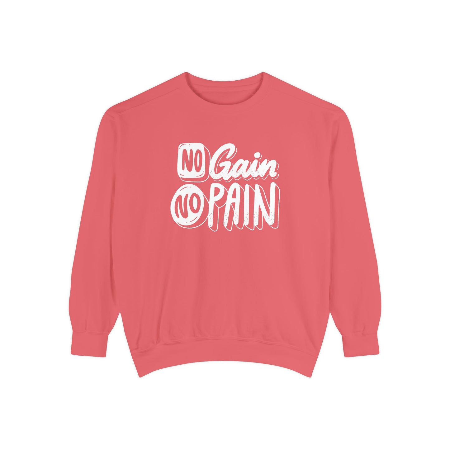 No Gain No Pain Sweatshirt | Motivational Fitness Crewneck