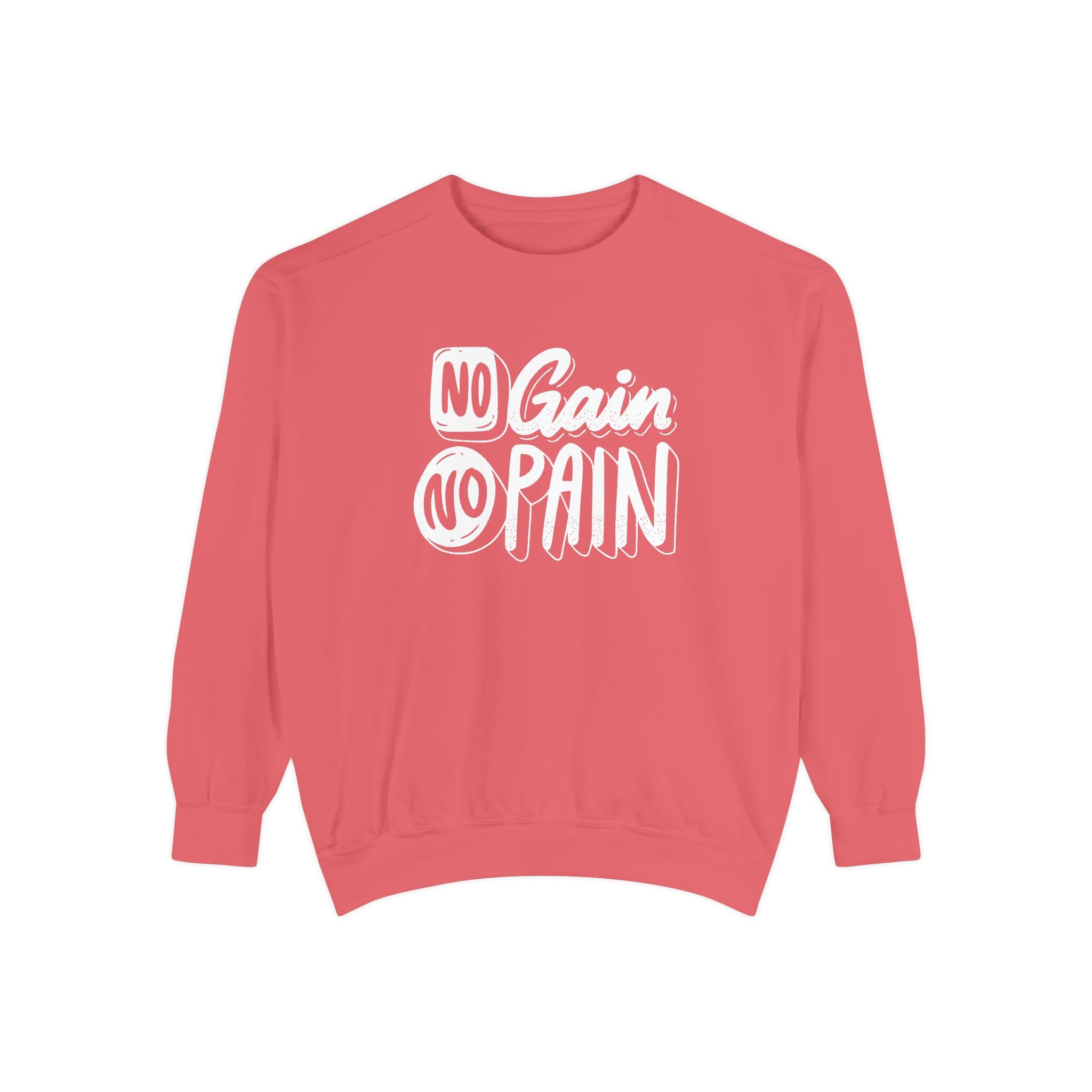 No Gain No Pain Sweatshirt | Motivational Fitness Crewneck