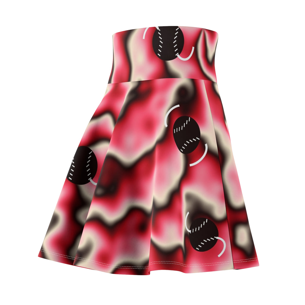Baseball & Softball Ruby Rush Tie-Dye Spin Women's Athletic Skater Skirt