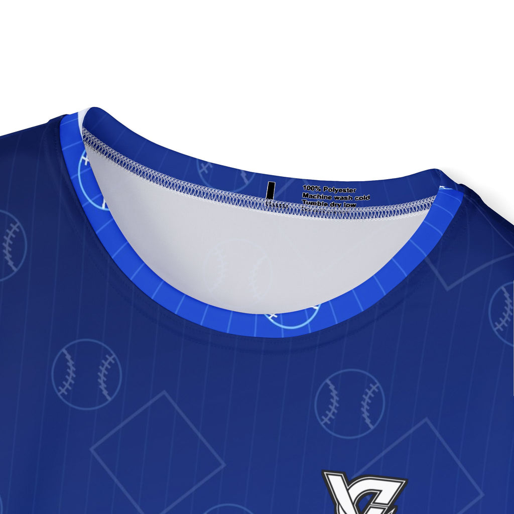 Baseball & Softball Royal Ice Diamond Stitch Men's Sports Jersey