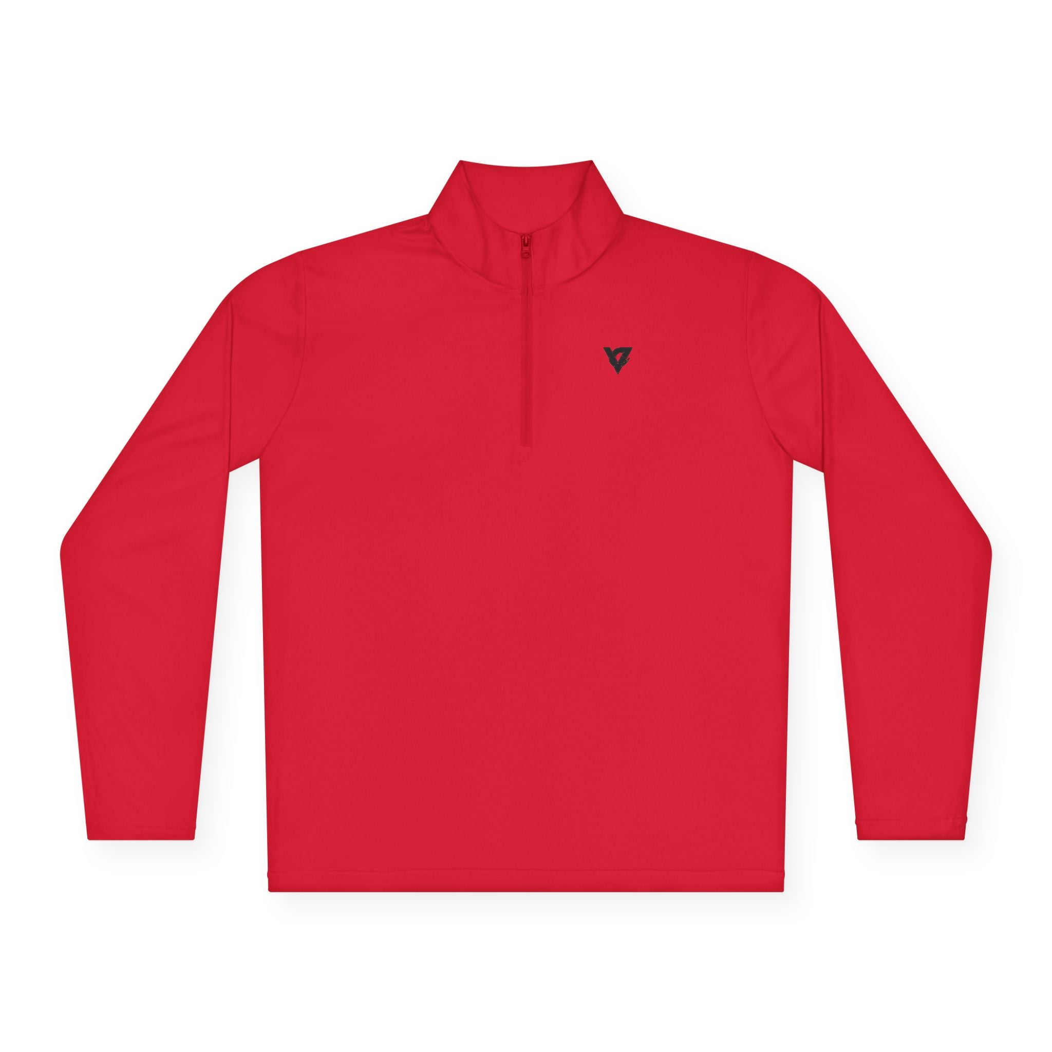 Quarter-Zip Pullover | Chest Emblem