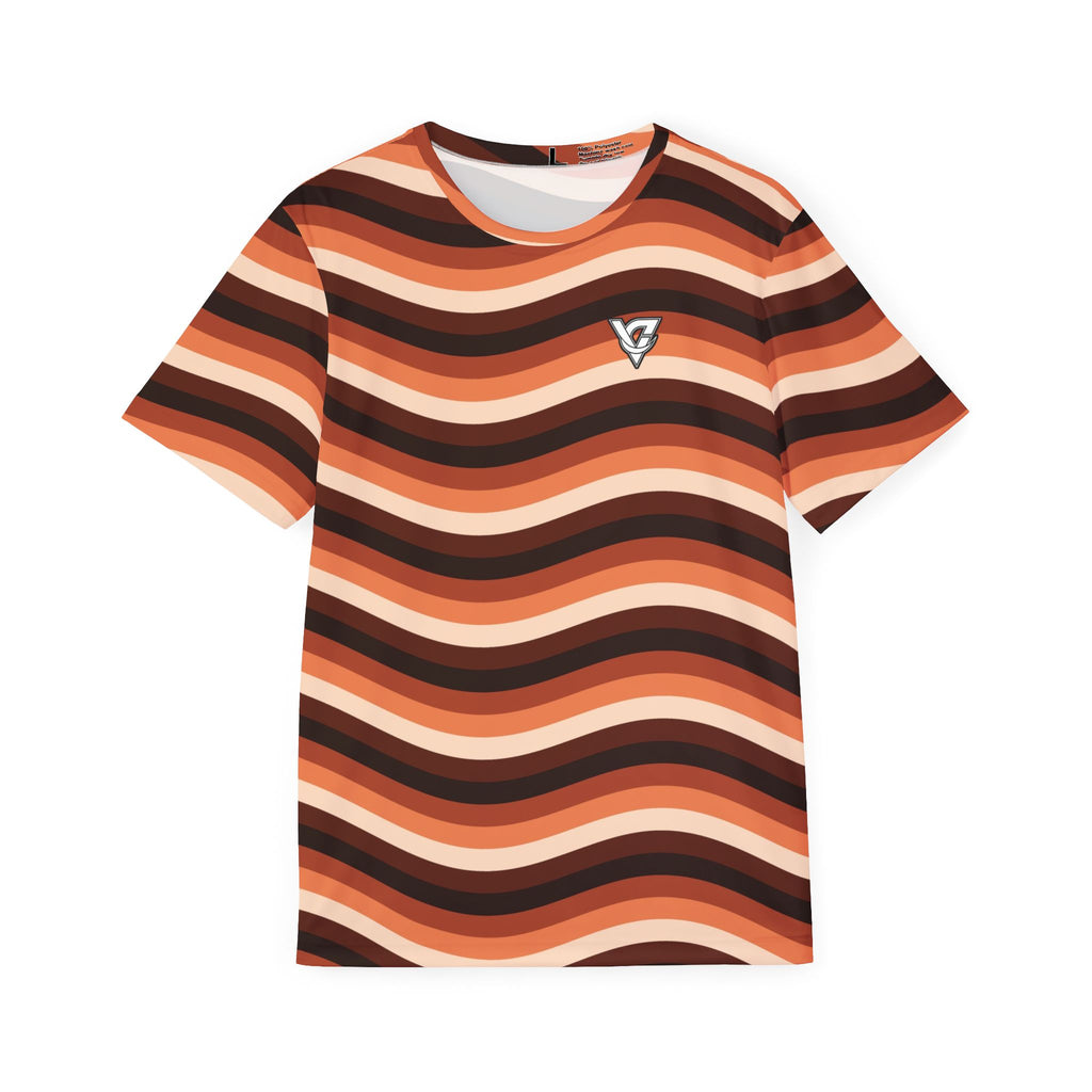 Terracotta Wave Multipurpose Athletic Shirt