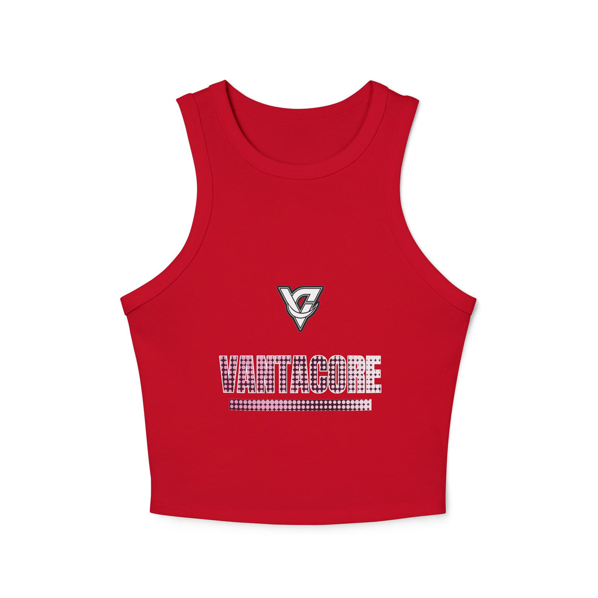 Rose Halftone Women's Racerback Tank