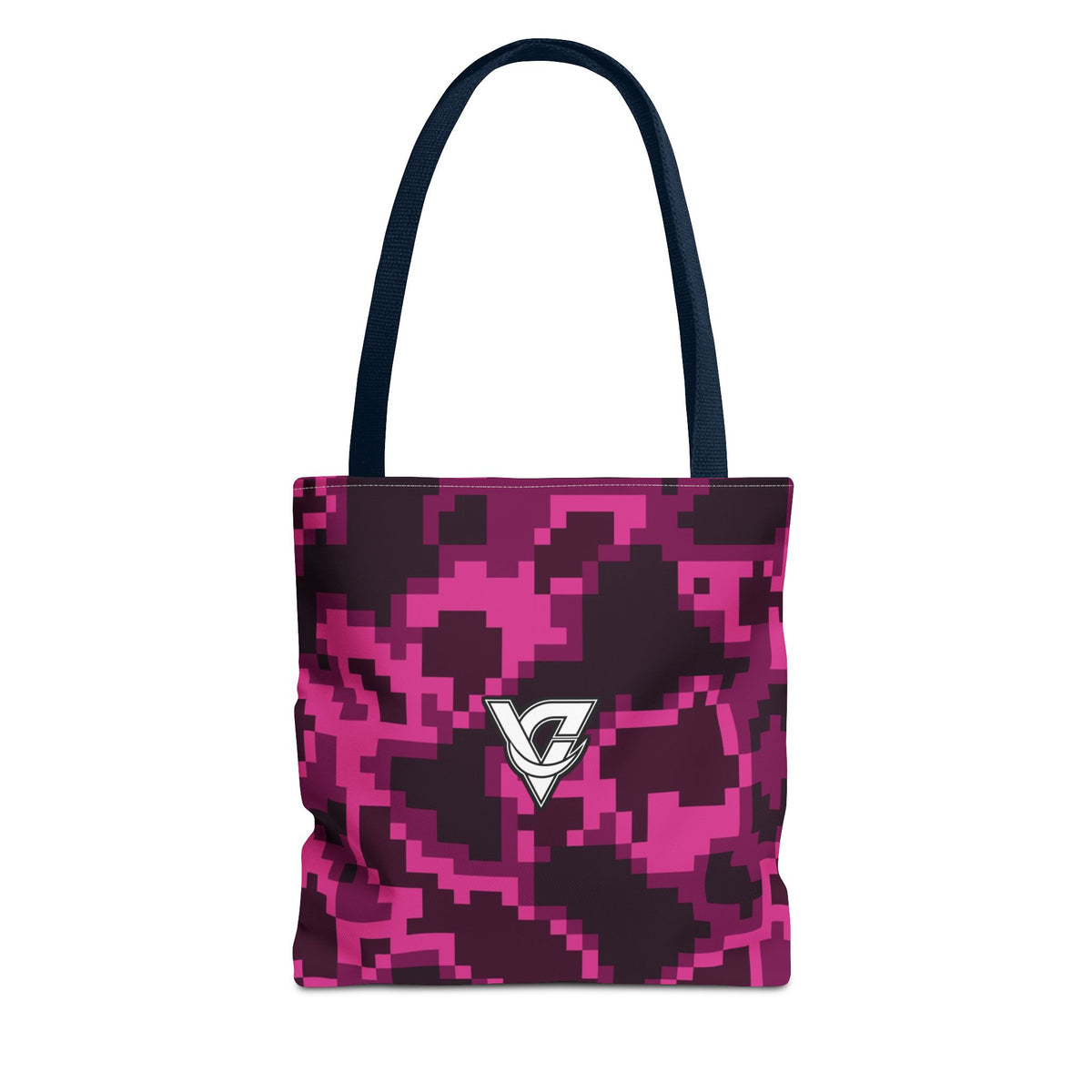 Berry Digital Camo Tote Bag — All-Over Print Gym & Everyday Tote
