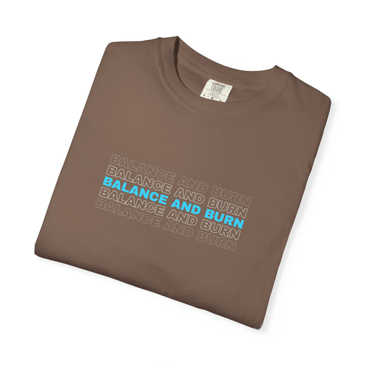 Balance And Burn | Women's Garment-Dyed Graphic Tee