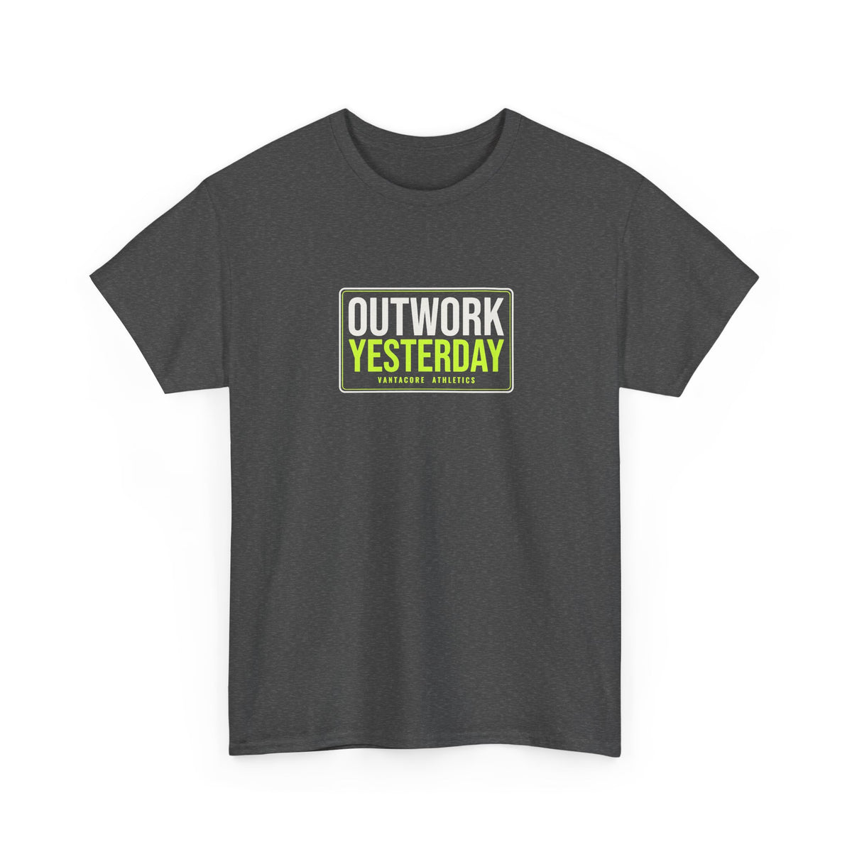 Outwork Yesterday | Men's Graphic Gym T-Shirt