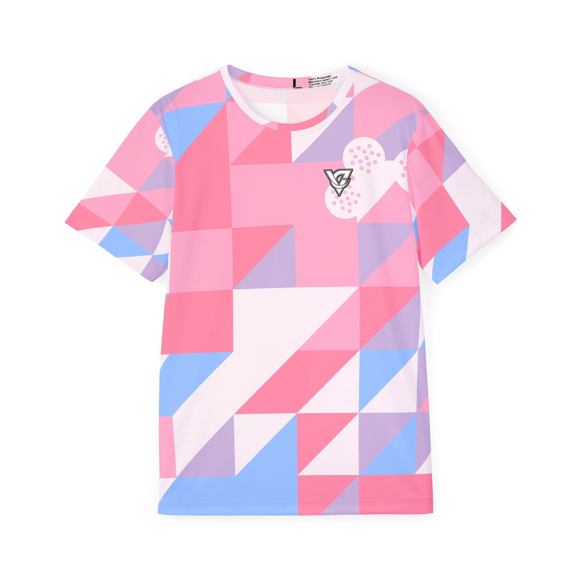 Golf Cotton Candy Prism Block Men's Sports Jersey