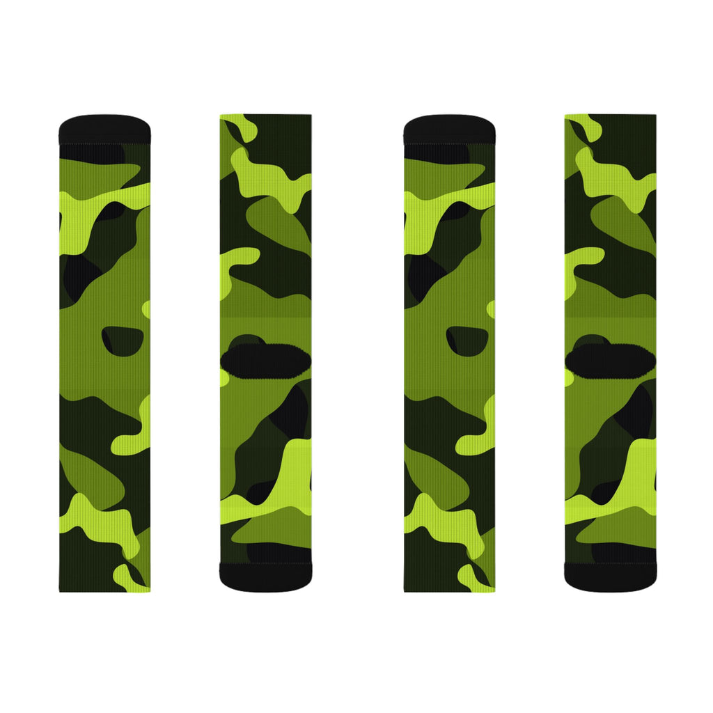 Volt Camo Athletic Crew Socks